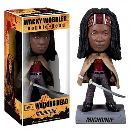 Bobble-head Michonne The Walking Dead ufficiale serie tv by Funko