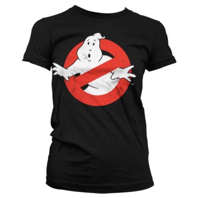 T-shirt Ghostbusters Distressed Logo vintage maglia Uomo by Hybris