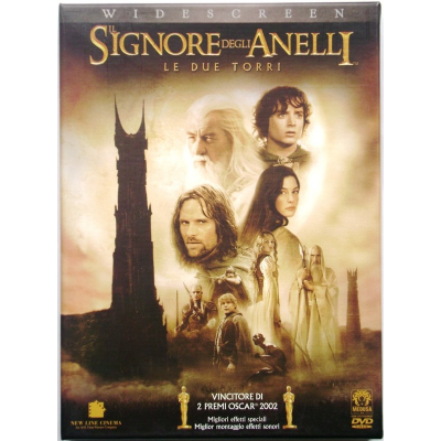 Dvd Il Signore degli Anelli - Le Due Torri - Custom case 2 dischi