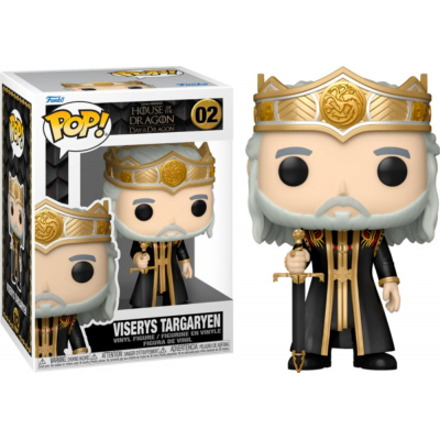 Game of Thrones House of the Dragon Viserys Targaryen Pop! Funko vinyl figure 02