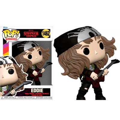 Stranger Things 4 Eddie with Guitar (Finale) Pop! Funko vinyl figure n° 1462