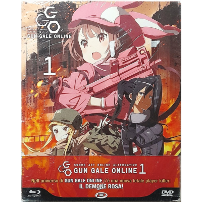 Blu-ray Sword Art Online Alternative - Gun Gale Online - Box 1 - Limited Edition