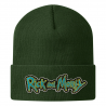 Berretta Rick and Morty patch logo green Cuffed Beanie Hat ufficiale Hybris