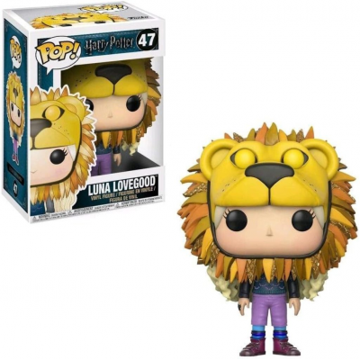 arry Potter Luna Lovegood Lion Head Pop! Funko movies Vinyl Figure n° 47