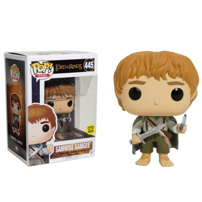 Lord of the Rings Samwise Gamgee Pop! Funko glow in the dark vinyl figure n° 445