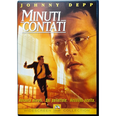 Dvd Minuti Contati con Johnny Depp 1995 Usato