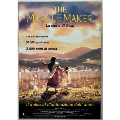 Dvd The Miracle Maker - La storia di Gesù - Animazione 2000 Usato