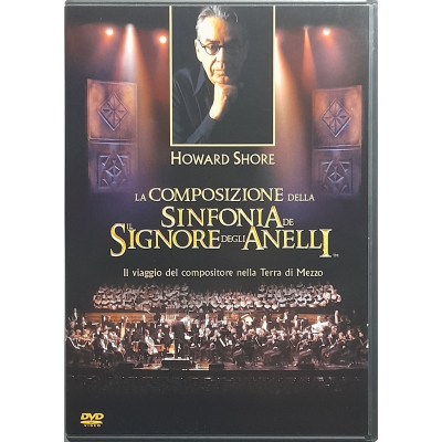 Dvd La Composizione della sinfonia se Il Signore Degli Anelli Howatd Shore Usato