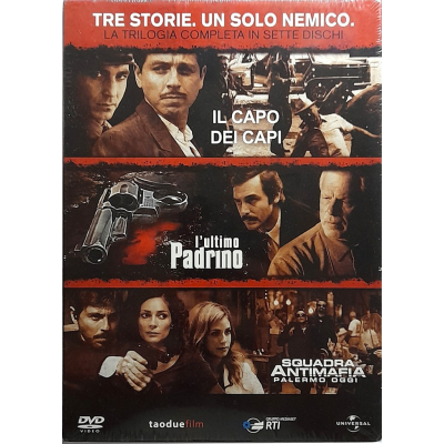 Dvd Mafia - La Trilogia cofanetto 7 dischi (Capo dei Capi, L'ultimo Padrino) New