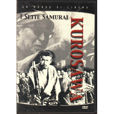 Dvd I Sette Samurai di Akira Kurosawa 1954 Usato Editoriale