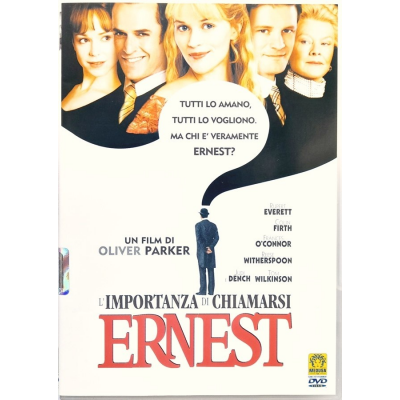 Dvd L'importanza di chiamarsi Ernest con Colin Firth 2002 Usato