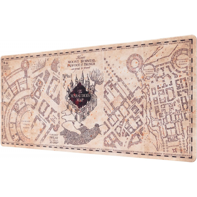 Tappetino mouse XL Harry Potter Marauder's Map Desk Mat mousepad 85cm Grupo Erik