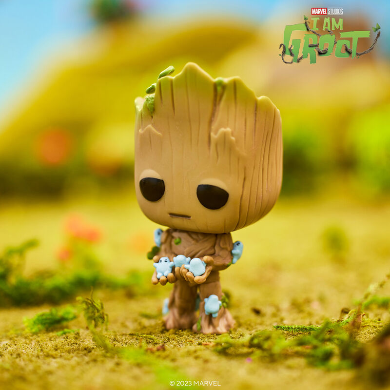 Funko Pop Groot With Grunds 1194 I Am Groot By Marvel - Limited Editio –  Limited Edition